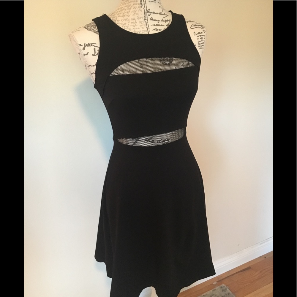 bailey 44 mesh dress Bailey 44 NWOT cutout mesh dress